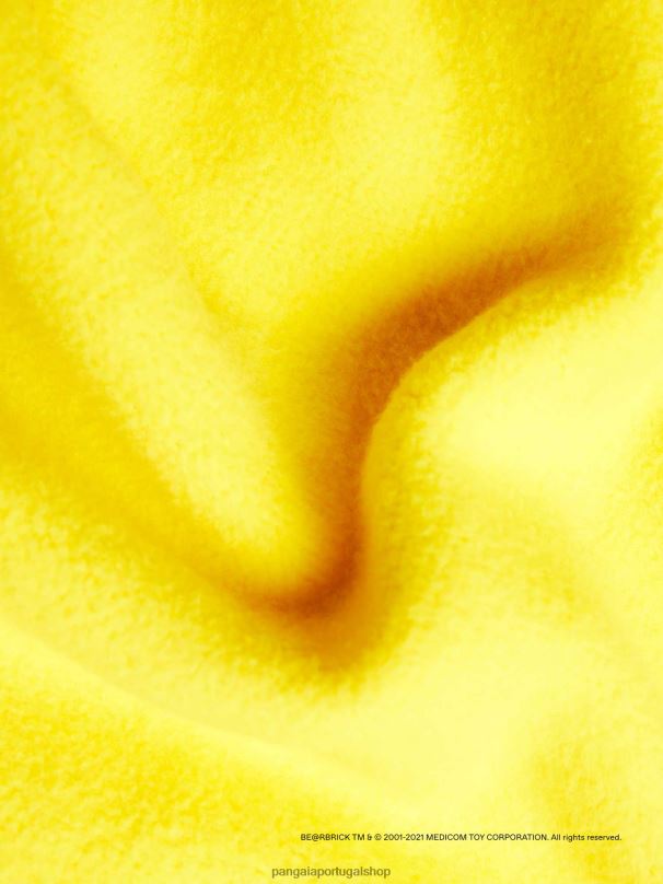 x haroshi be@rbrick moletom de algodão reciclado mulheres Pangaia JJJ8D33 amarelo açafrão roupas