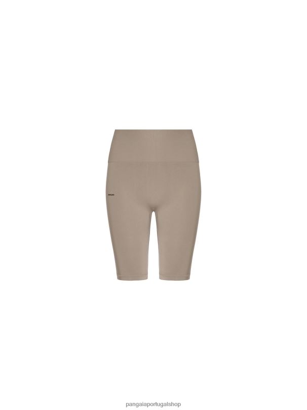 calções de movimento mulheres Pangaia JJJ8D408 taupe roupas