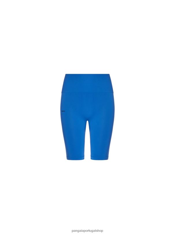 calções de movimento mulheres Pangaia JJJ8D410 azul cobalto roupas