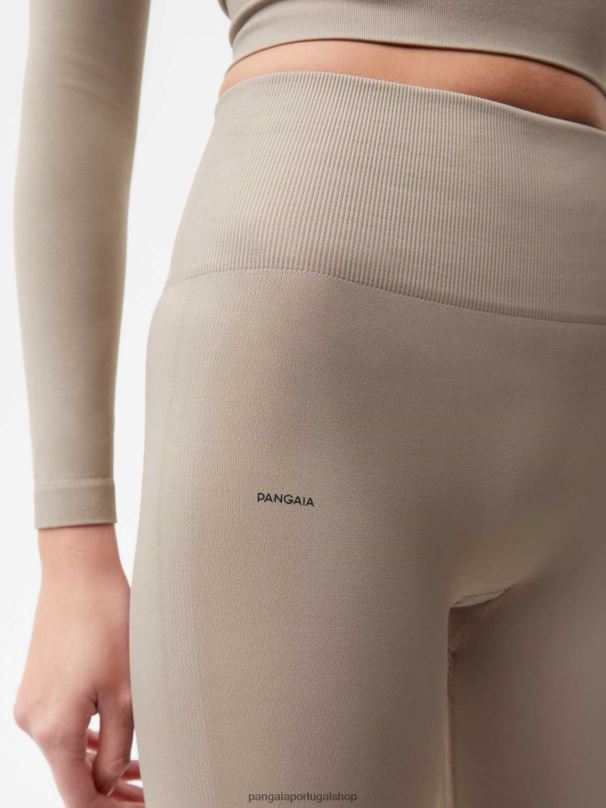 leggings de movimento mulheres Pangaia JJJ8D406 taupe roupas
