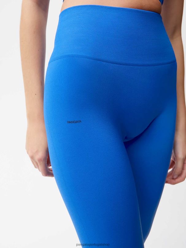 leggings de movimento mulheres Pangaia JJJ8D409 azul cobalto roupas