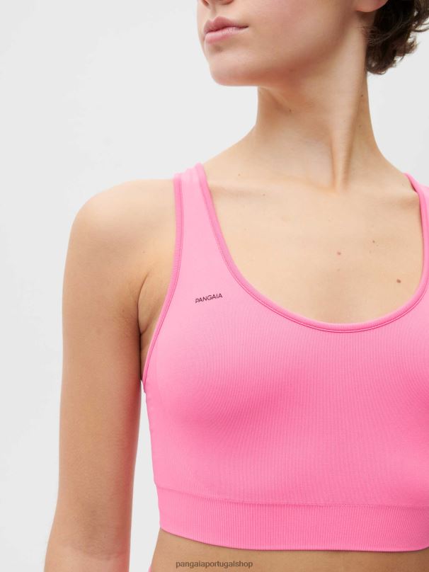 movimento x sutiã esportivo mulheres Pangaia JJJ8D415 rosa melancia roupas