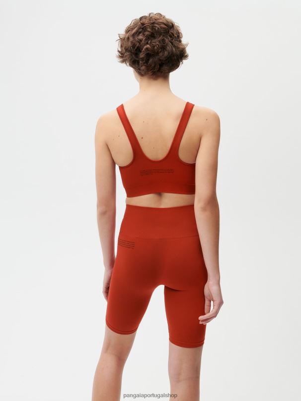 movimento x sutiã esportivo mulheres Pangaia JJJ8D422 jaspe vermelho roupas