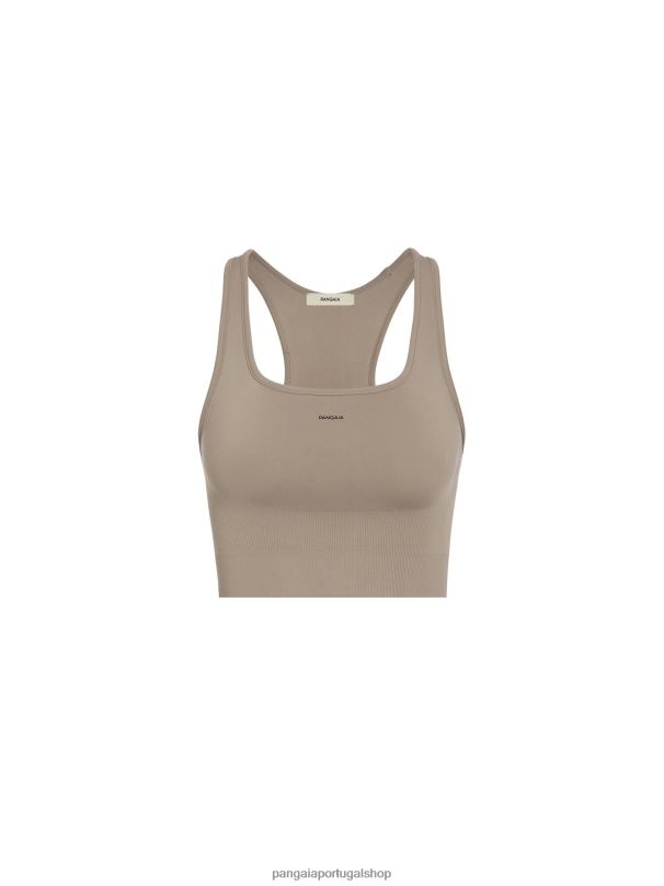 sutiã esportivo de movimento mulheres Pangaia JJJ8D407 taupe roupas