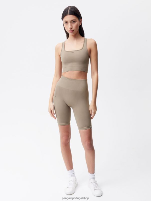 sutiã esportivo de movimento mulheres Pangaia JJJ8D407 taupe roupas