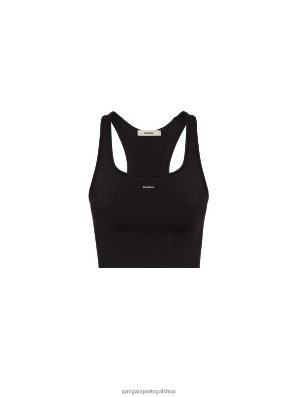 sutiã esportivo de movimento mulheres Pangaia JJJ8D411 preto roupas