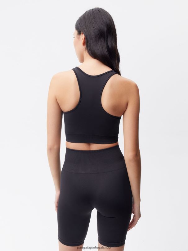 sutiã esportivo de movimento mulheres Pangaia JJJ8D411 preto roupas
