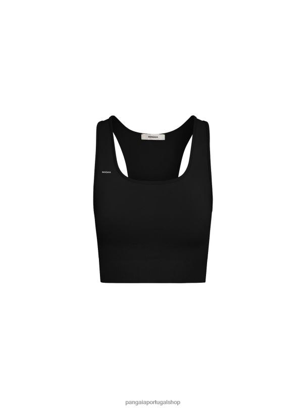 sutiã esportivo de movimento mulheres Pangaia JJJ8D412 preto roupas