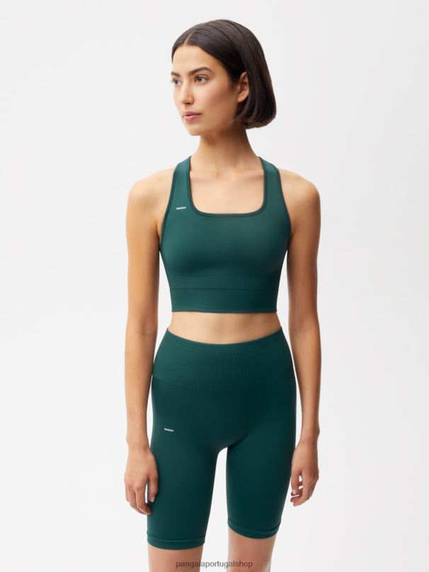 sutiã esportivo de movimento mulheres Pangaia JJJ8D413 folhagem verde roupas