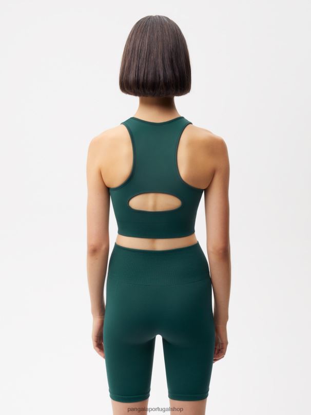 sutiã esportivo de movimento mulheres Pangaia JJJ8D413 folhagem verde roupas