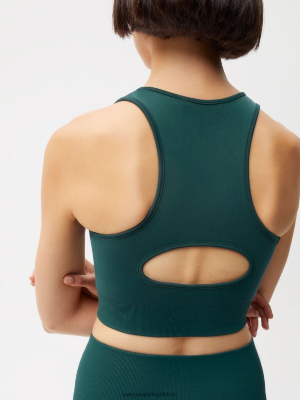 sutiã esportivo de movimento mulheres Pangaia JJJ8D413 folhagem verde roupas