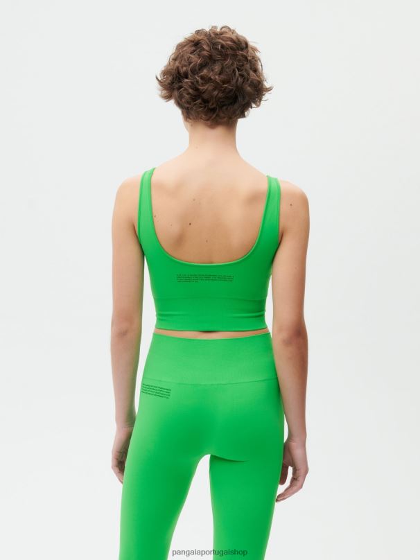 top de movimento x tanque mulheres Pangaia JJJ8D420 Jade verde roupas