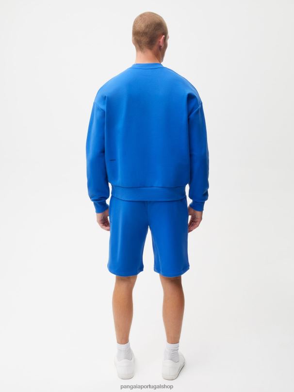 365 shorts longos mulheres Pangaia JJJ8D224 azul cobalto roupas