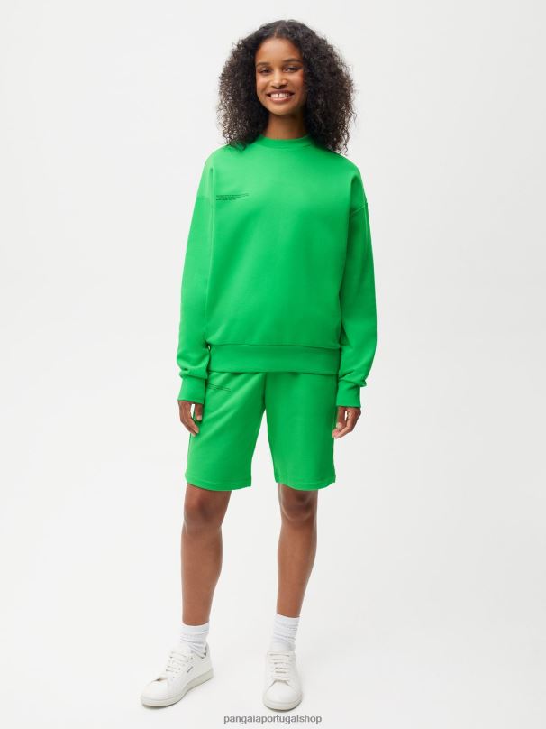 365 shorts longos mulheres Pangaia JJJ8D258 Jade verde roupas