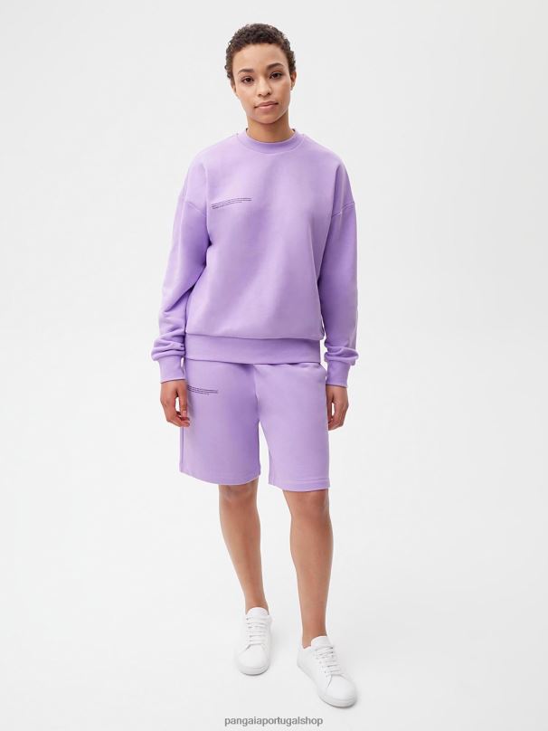 365 shorts longos mulheres Pangaia JJJ8D259 orquídea roxa roupas