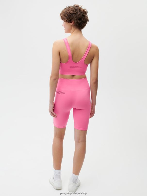 movimento x shorts mulheres Pangaia JJJ8D231 rosa melancia roupas