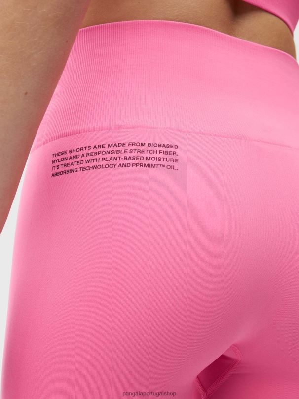movimento x shorts mulheres Pangaia JJJ8D231 rosa melancia roupas