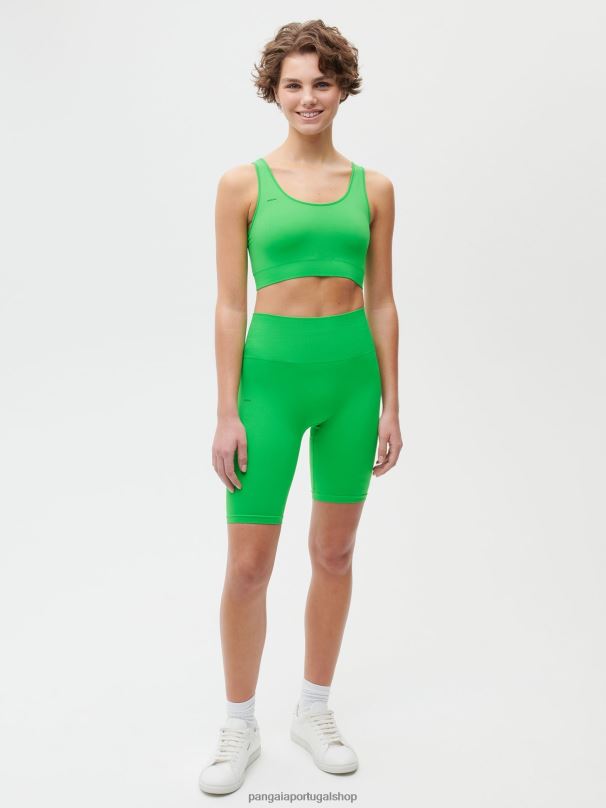 movimento x shorts mulheres Pangaia JJJ8D283 Jade verde roupas