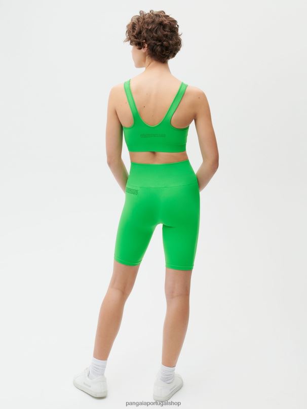 movimento x shorts mulheres Pangaia JJJ8D283 Jade verde roupas