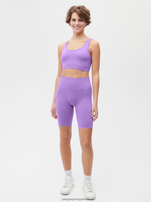 movimento x shorts mulheres Pangaia JJJ8D285 orquídea escura roupas