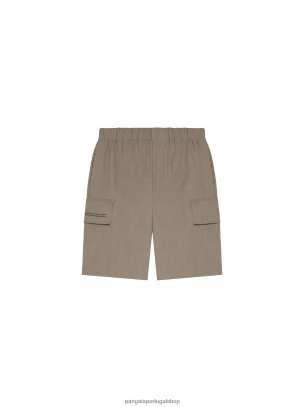 shorts cargo de mistura de algodão orgânico mulheres Pangaia JJJ8D233 cogumelo roupas
