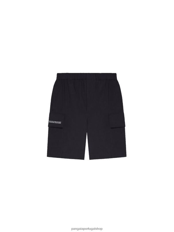shorts cargo de mistura de algodão orgânico mulheres Pangaia JJJ8D266 preto roupas