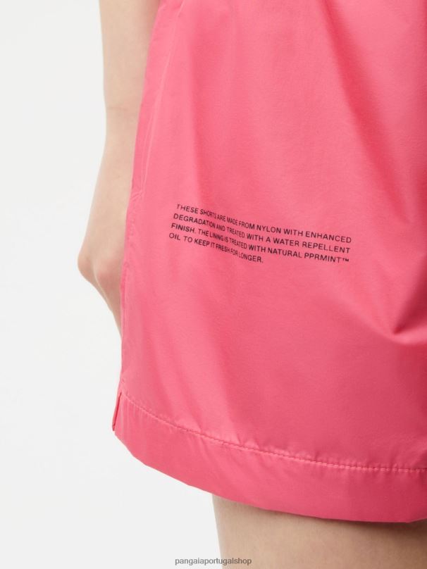 shorts de náilon de degradação aprimorada mulheres Pangaia JJJ8D276 lótus rosa roupas