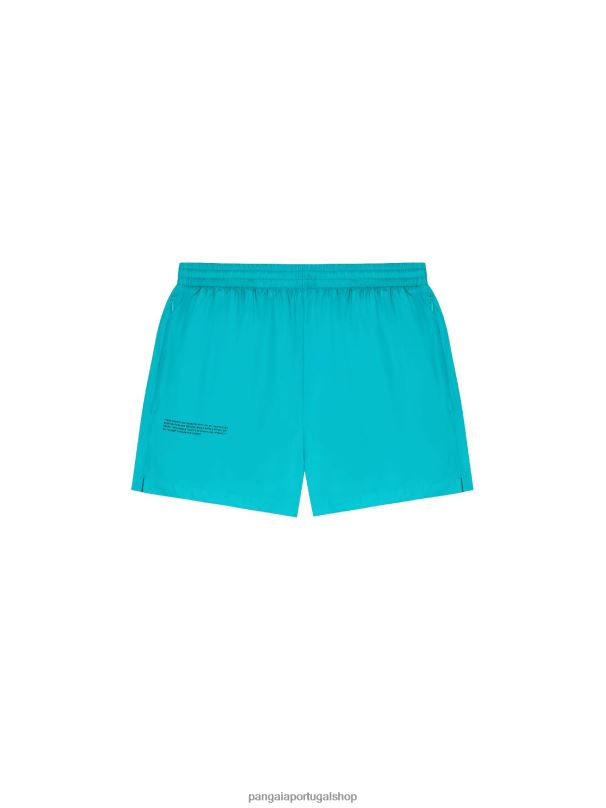 shorts de náilon de degradação aprimorada mulheres Pangaia JJJ8D281 azul pavão roupas