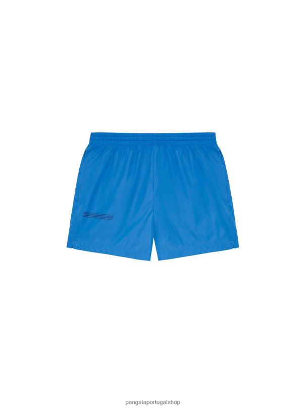 shorts de náilon reciclado mulheres Pangaia JJJ8D240 azul cerúleo roupas
