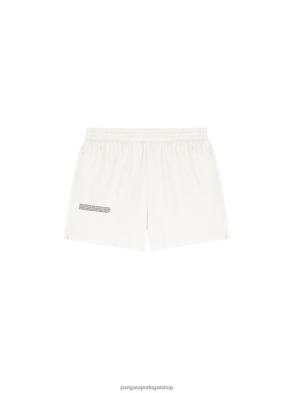 shorts de náilon reciclado mulheres Pangaia JJJ8D280 off white roupas