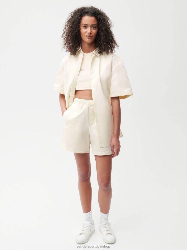 shorts longos de abacaxi mulheres Pangaia JJJ8D242 Flor antiga roupas