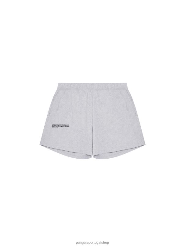 shorts soltos de pijama de algodão orgânico com fibra c mulheres Pangaia JJJ8D275 Margarida cinzenta roupas