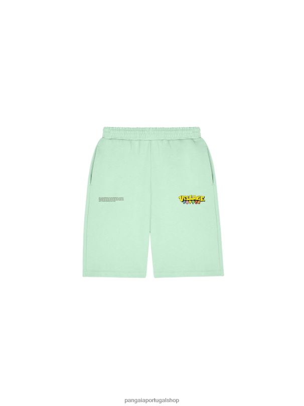 x roberto lugo 365 shorts longos mulheres Pangaia JJJ8D279 lagoa azul roupas