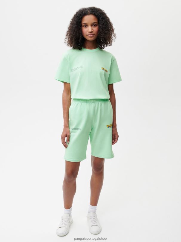 x roberto lugo 365 shorts longos mulheres Pangaia JJJ8D279 lagoa azul roupas