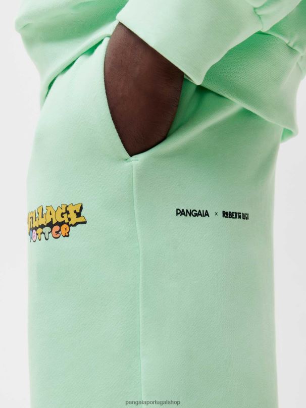 x roberto lugo 365 shorts longos mulheres Pangaia JJJ8D279 lagoa azul roupas