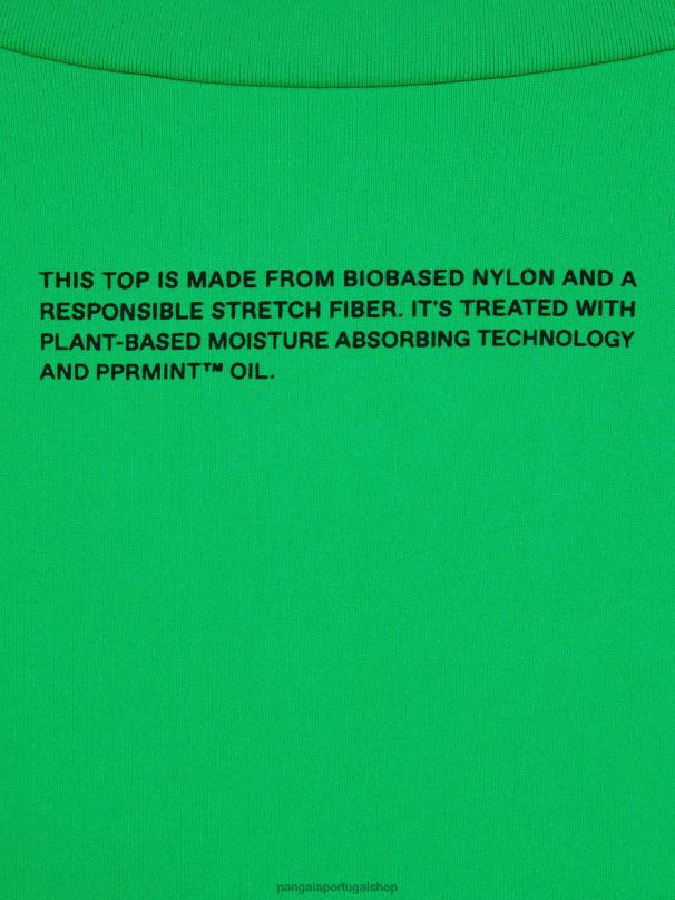 motion x blusa manga longa mulheres Pangaia JJJ8D217 Jade verde roupas