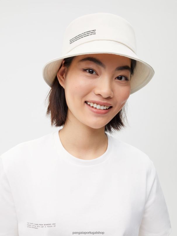 chapéu de balde de cânhamo oleaginoso unissex Pangaia JJJ8D691 marfim cru acessórios