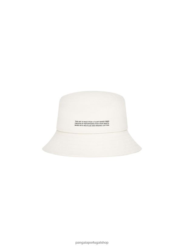 chapéu de balde de lona de cânhamo oleaginoso unissex Pangaia JJJ8D657 marfim cru acessórios