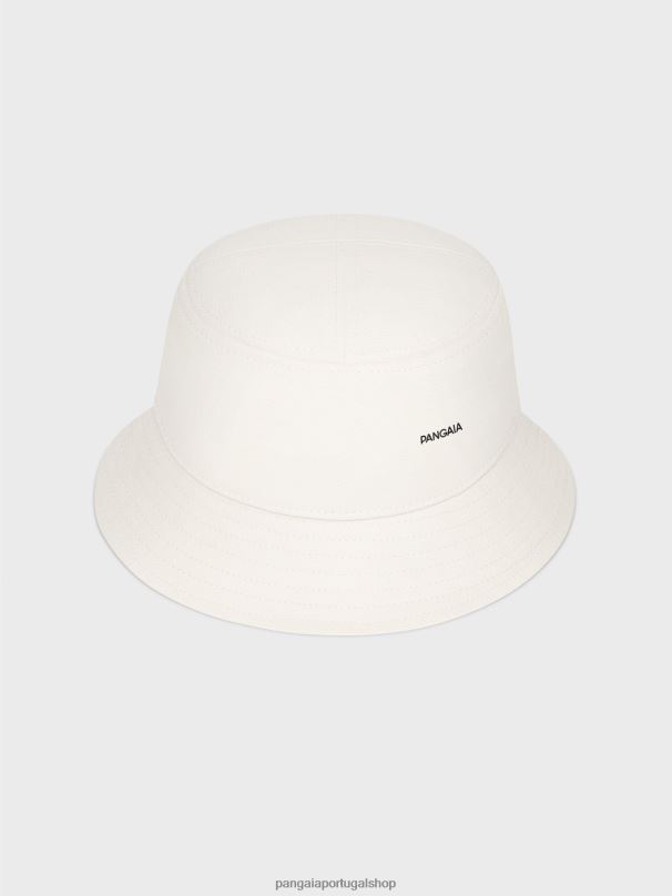 chapéu de balde de lona de cânhamo oleaginoso unissex Pangaia JJJ8D657 marfim cru acessórios