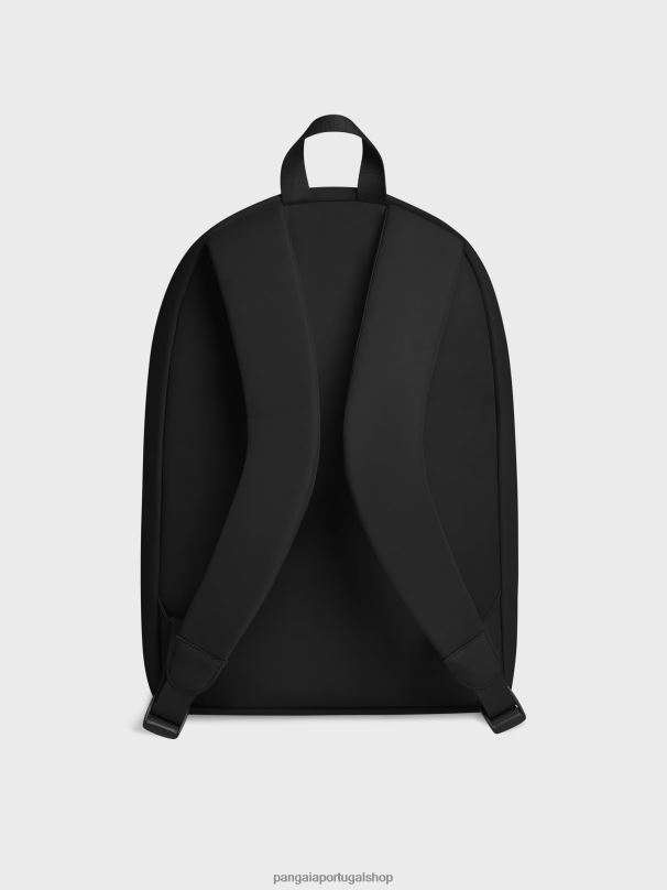 mochila acolchoada de náilon unissex Pangaia JJJ8D669 preto acessórios