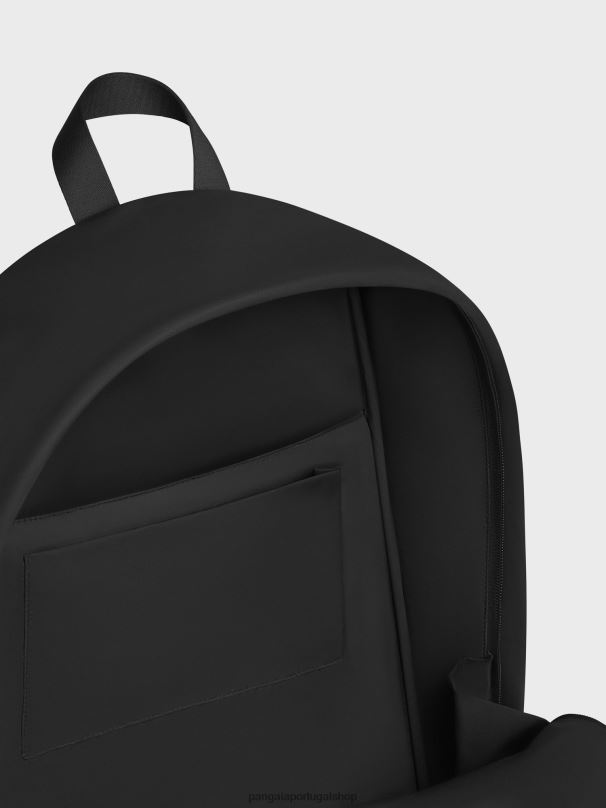 mochila acolchoada de náilon unissex Pangaia JJJ8D669 preto acessórios