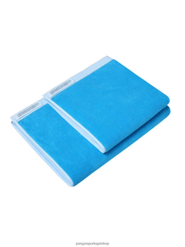 toalha de banho média unissex Pangaia JJJ8D668 pedra da lua azul acessórios